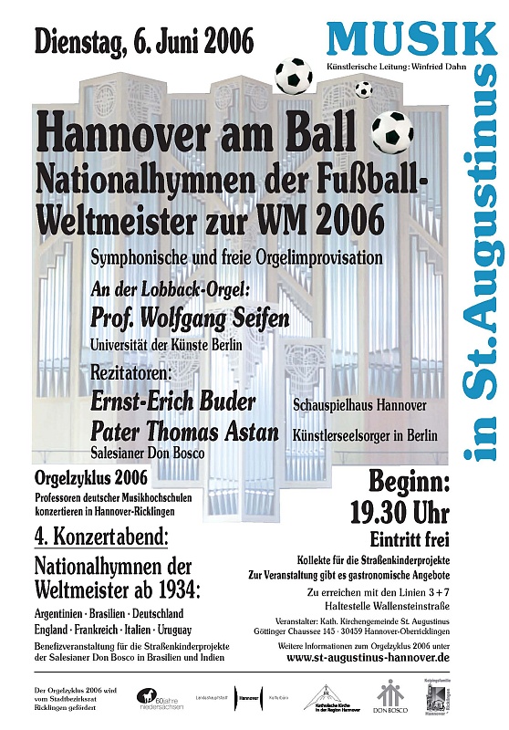 Plakat Hannover am Ball 20026